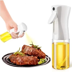 200/300/500ml garrafa de spray de óleo churrasco cozinhar pulverizador de azeite de plástico spray de óleo de cozimento garrafa vazia garrafa de vinagre ou escova de óleo