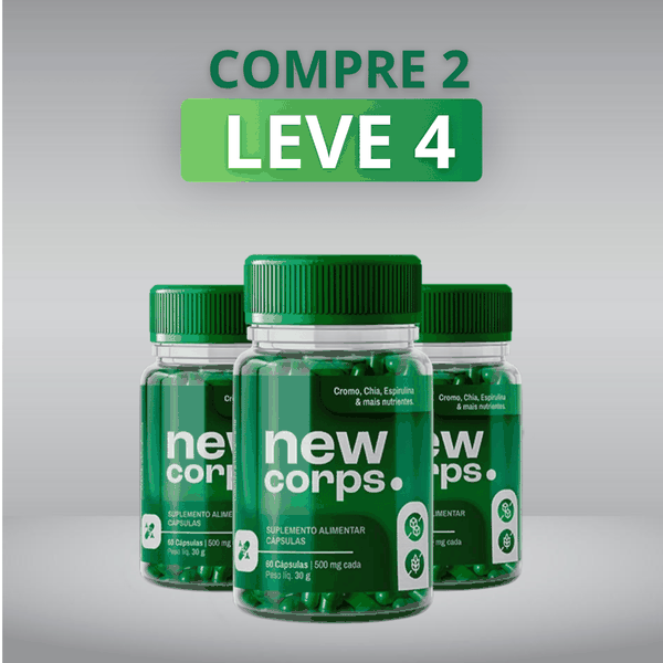 New Corps - 10% de Desconto no Pix + Frete Grátis