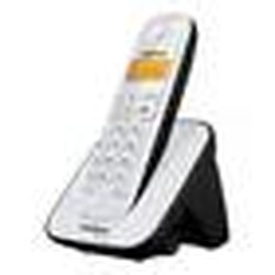 Telefone Sem Fio Intelbras TS 3110 – ID de Chamadas, Viva‑Voz e Agenda (Branco/Vermelho)