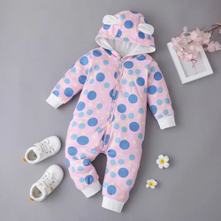 Macacao De Inverno Bichinhos Manga Longa - 3 A 18 MESES