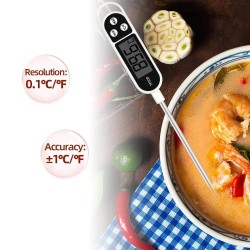 Termômetro de alimentos tp300 digital cozinha água óleo termômetro para carne cozinhar alimentos sonda churrasco forno eletrônico ferramentas cozinha