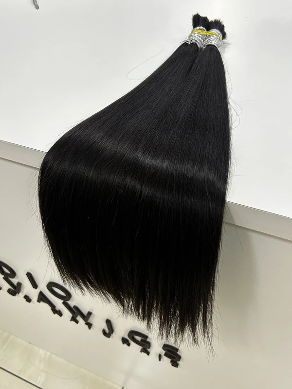 Cabelo Vietnamita Castanho Esc. Liso - 55cm (100g)