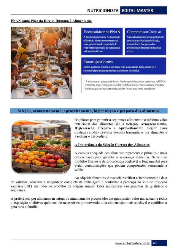Nutricionista- Ministério da Saúde