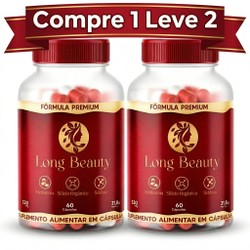 Long Beauty Suplemento Alimentar - Promoção Exclusiva + Frete Grátis