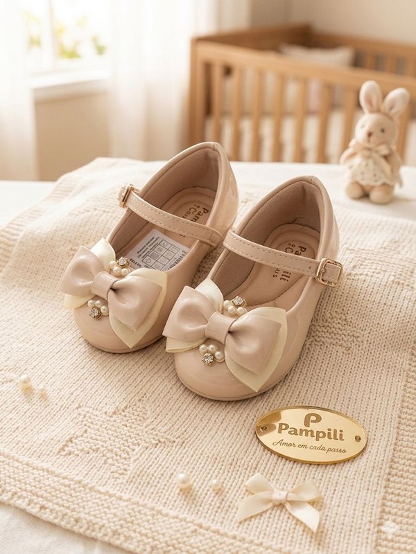SAPATO PAMPILI ANGEL NUDE VERNIZ 4940 