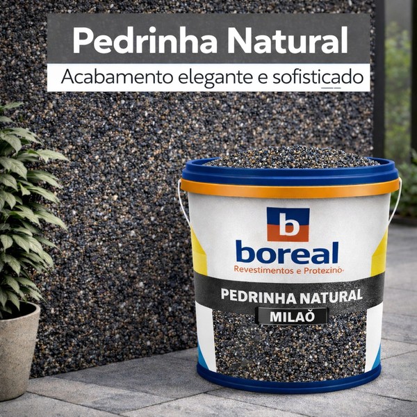 Pedras Naturais cor Milão 4kg