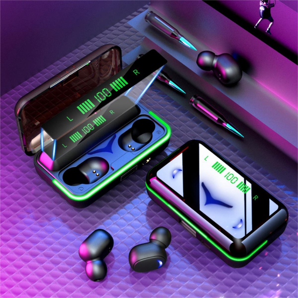 Fone de ouvido Bluetooth E10 Wireless 5.1 TWS Touch Redução de ruído