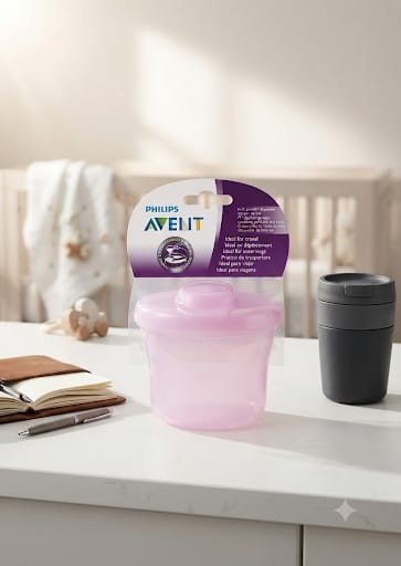 PORTA LEITE ROSA AVENT