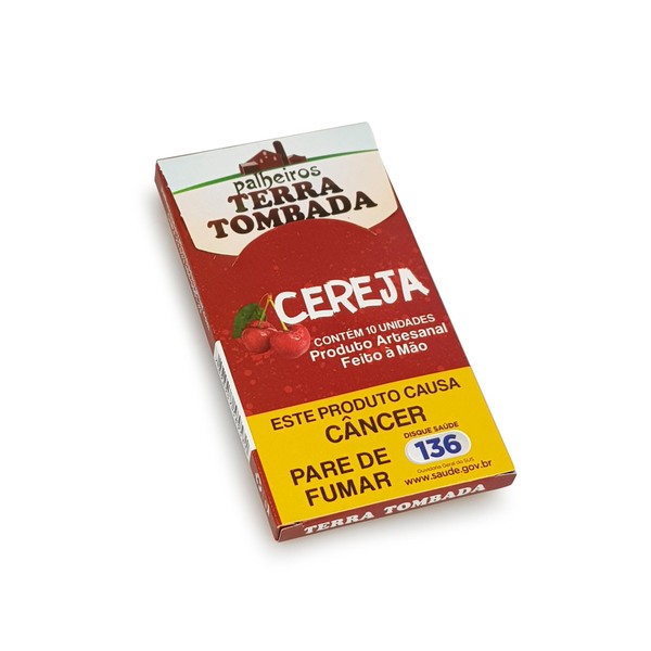 Cigarro de Palha Terra Tombada Cereja - Mç (10)