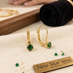 BRINCO NEW START ARGOLINHA DE ZIRCONIA ANTIALERGICO