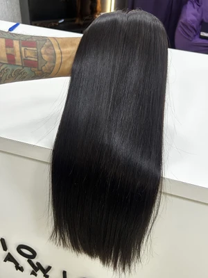 Cabelo Vietnamita Castanho Esc. Liso -  55cm (100g)