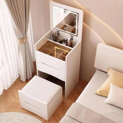 Penteadeira Smart com 3 Gavetas + Banco de Brinde – Elegância e Organização