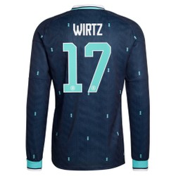 Camisa Seleção Alemanha Away 2026/27 Wirtz 17 - Manga longa