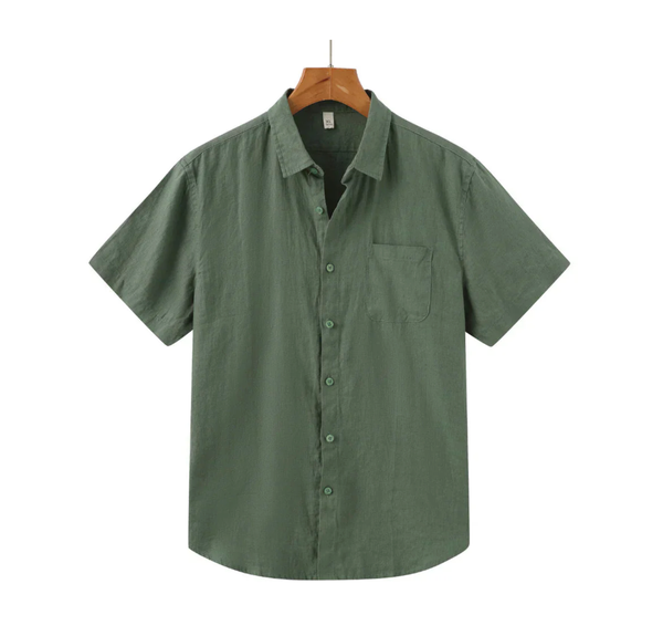 Camisa Masculina de Linho Veneza Matezzo