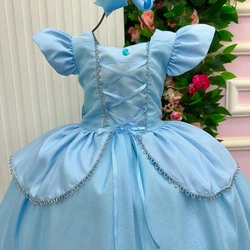 Vestido Fantasia Longo - Cinderela 