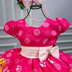 Vestido Temático - Skye - Patrulha Canina Pink 