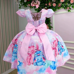 Vestido Temático Elegância - Stitch  