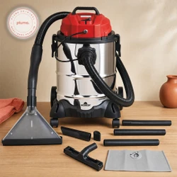 Extratora e Aspirador de Pó 1400W com Tanque Inox 127V/220V + 8 Acessórios Worker