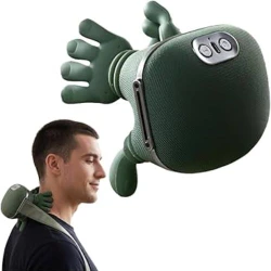 Massageador Elétrico 4D para Pescoço e Ombros com Aquecimento