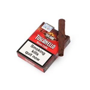 Charuto Toscano Toscanello Rosso Caffe - Petaca com 5