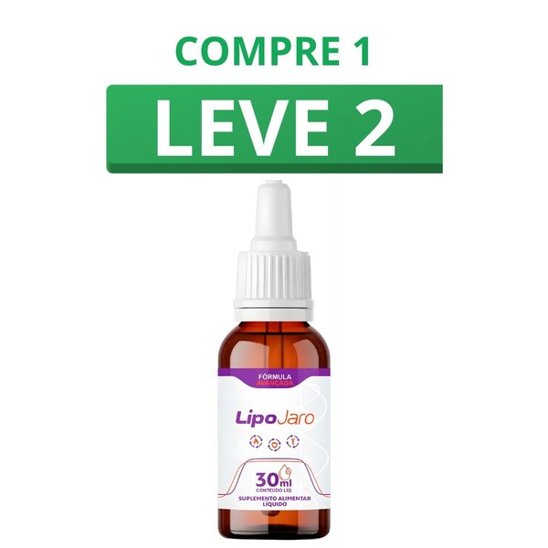 Lipojaro 30ml + Frete Grátis