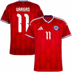 Camisa Seleção Chile Home 2026/27 Vargas 11