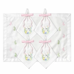 Kit Mesa Posta Páscoa Laurem Flower - 12 Pçs