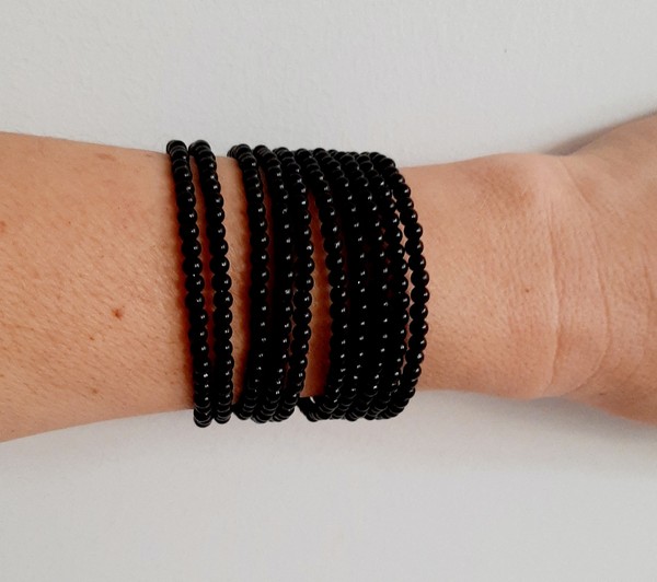 KIT 2 PULSEIRAS PRETINHO BÁSICO 