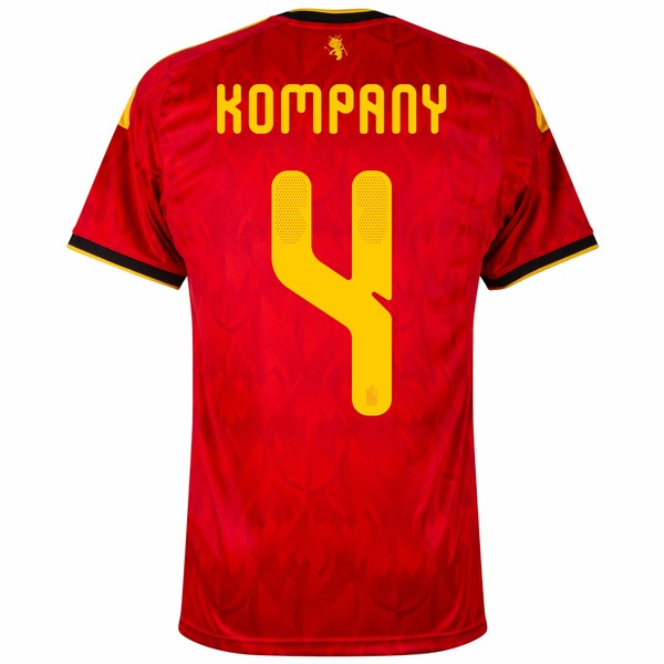 Camisa Seleção Bélgica Home 2026/27 Kompany 4