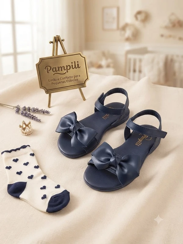 SANDALIA PAMPILI CANDY MARINHO SINT 123133 