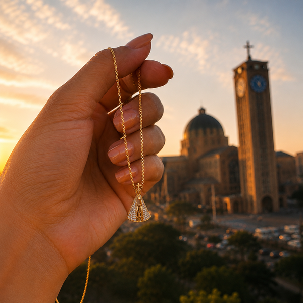[COMPRE 1 LEVE 2] Colar Nossa Senhora Aparecida - Dupla Face™