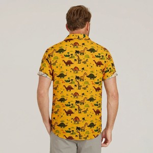 Camisa Vinser Jurassic Amarelo