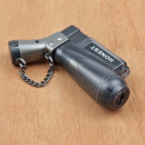 Isqueiro Maçarico Honest 185 - Preto (1 Chama)