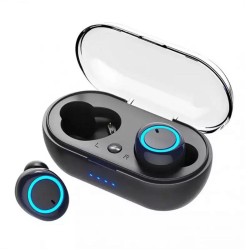 Fone Bluetooth 5.0 com microfone Fone de Ouvido Sem fio Gamer Á prova d água