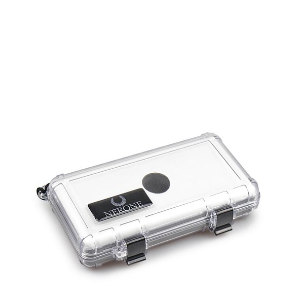 Umidor de Viagem Nerone para 5 Charutos - Transparente