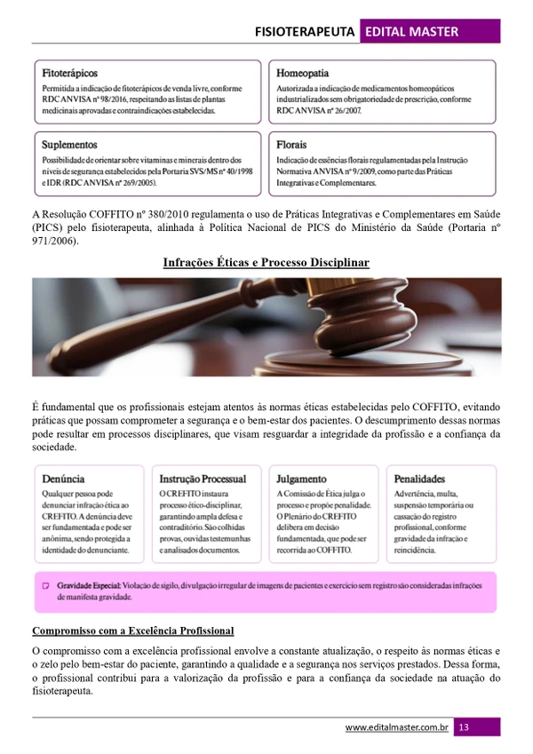 Fisioterapeuta - Ministério da Saúde