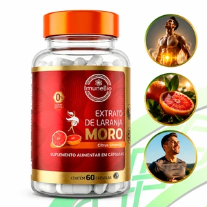 Suplemento Extrato de Laranja Moro Morosil- 540 Mg + Antocianinas - 60 Cáps. 