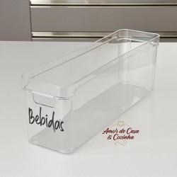 ORGANIZADOR CLEAR 37x10x13 PERSONALIZE