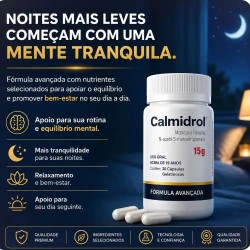 Calmidrol - Reconquiste a paz que a rotina agitada te tirou. - Kit com 2 frascos