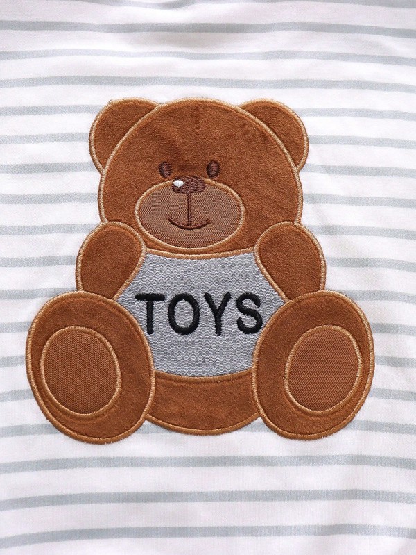 Conjunto Moletom Bear Cinza