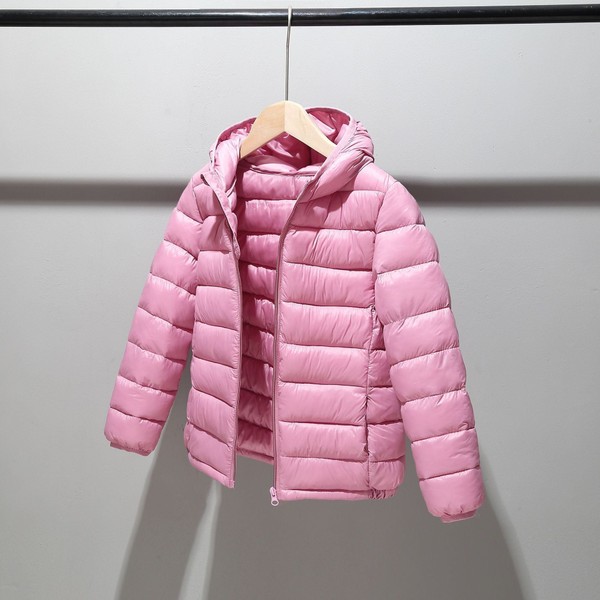 Jaqueta Infantil Puffer com Capuz Unissex