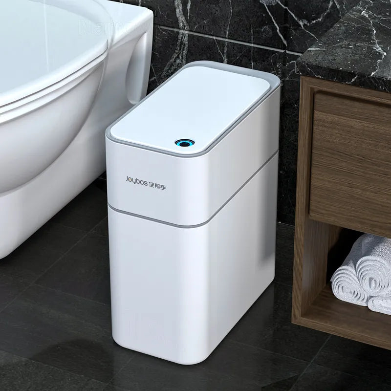 Lixeira Automática com Sensor Lenogue – Mais Higiene para Banheiro e Cozinha — foto 1