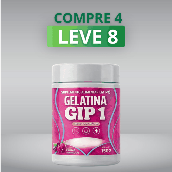 Gelatina GLP-1 - 10% de Desconto no Pix + Frete Grátis
