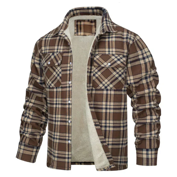 Jaqueta Masculina Xadrez Winter