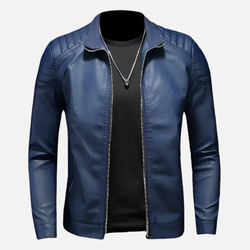 Jaqueta de Couro Masculina Velmark Firenzi