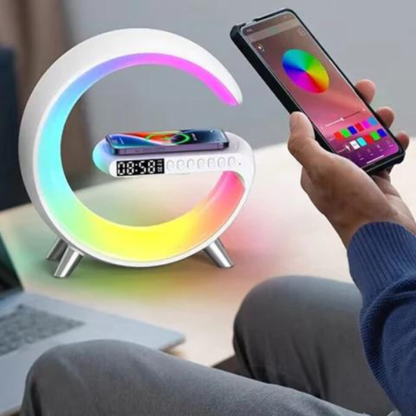 Luminária De Mesa G Atmosphere Smart Bluetooth Speaker