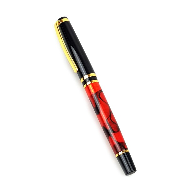 Caneta Tinteiro Luoshi Carl - Preta 827