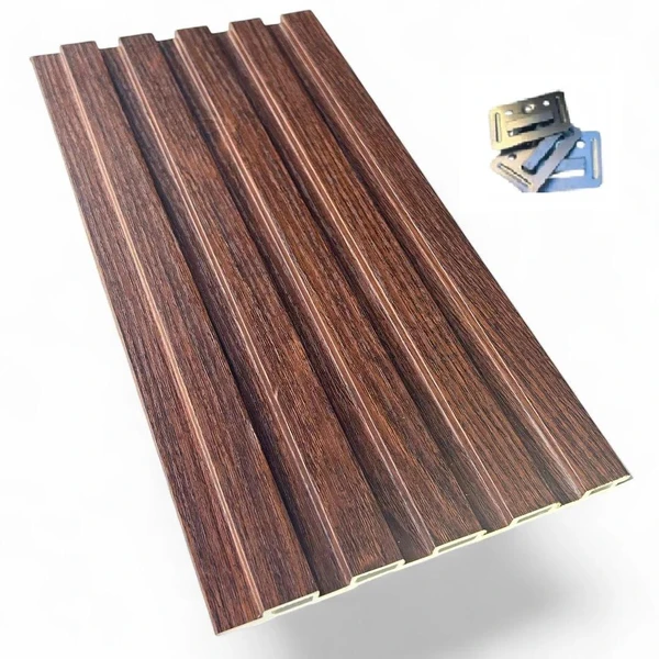 Painel Ripado WPC revestido com filme 2,90m x 0,15m
