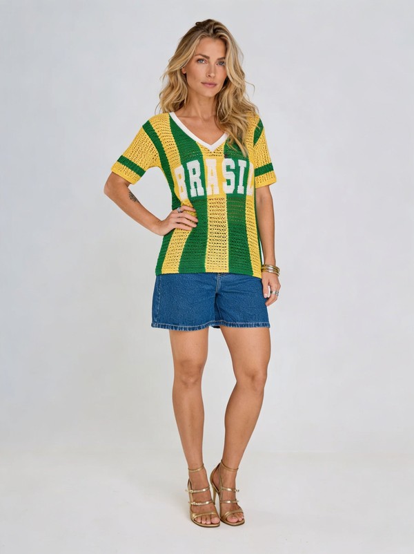 Blusa Tricot Brasil Premium - 50% OFF (Copy)