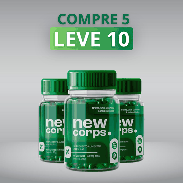 New Corps - 10% de Desconto no Pix + Frete Grátis